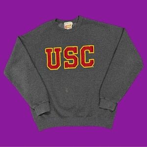 Y2K USC Heritage Crewneck Sweatshirt